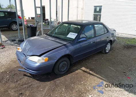 1999 Toyota Corolla Le z USA, uszkodzony, nr VIN 2T1BR12E8XC109982